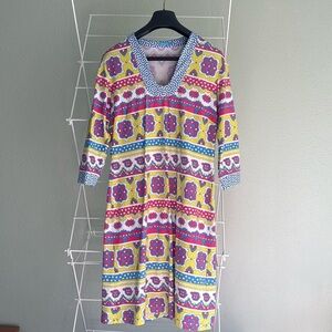 J. McLaughlin Gisel Geo Bold Catalina Cloth Dress M